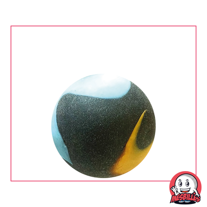 1 Bille Givrée Noir 25 mm