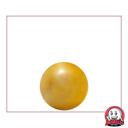 Murmeln Glänzend 16 mm - Glas und Glänzend Gelbe Perlmutt - MeineMurmeln