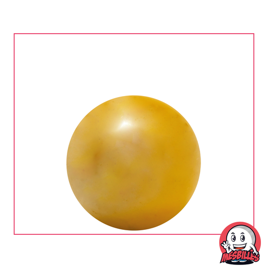Bille ronde Glossy Jaune