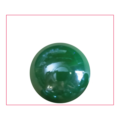 1 Bille Vert Glossy 25 mm