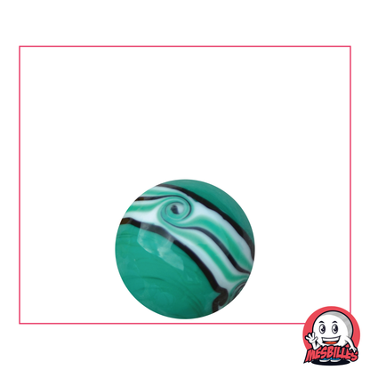 1 Bille Art Hawaï Vert 16 mm