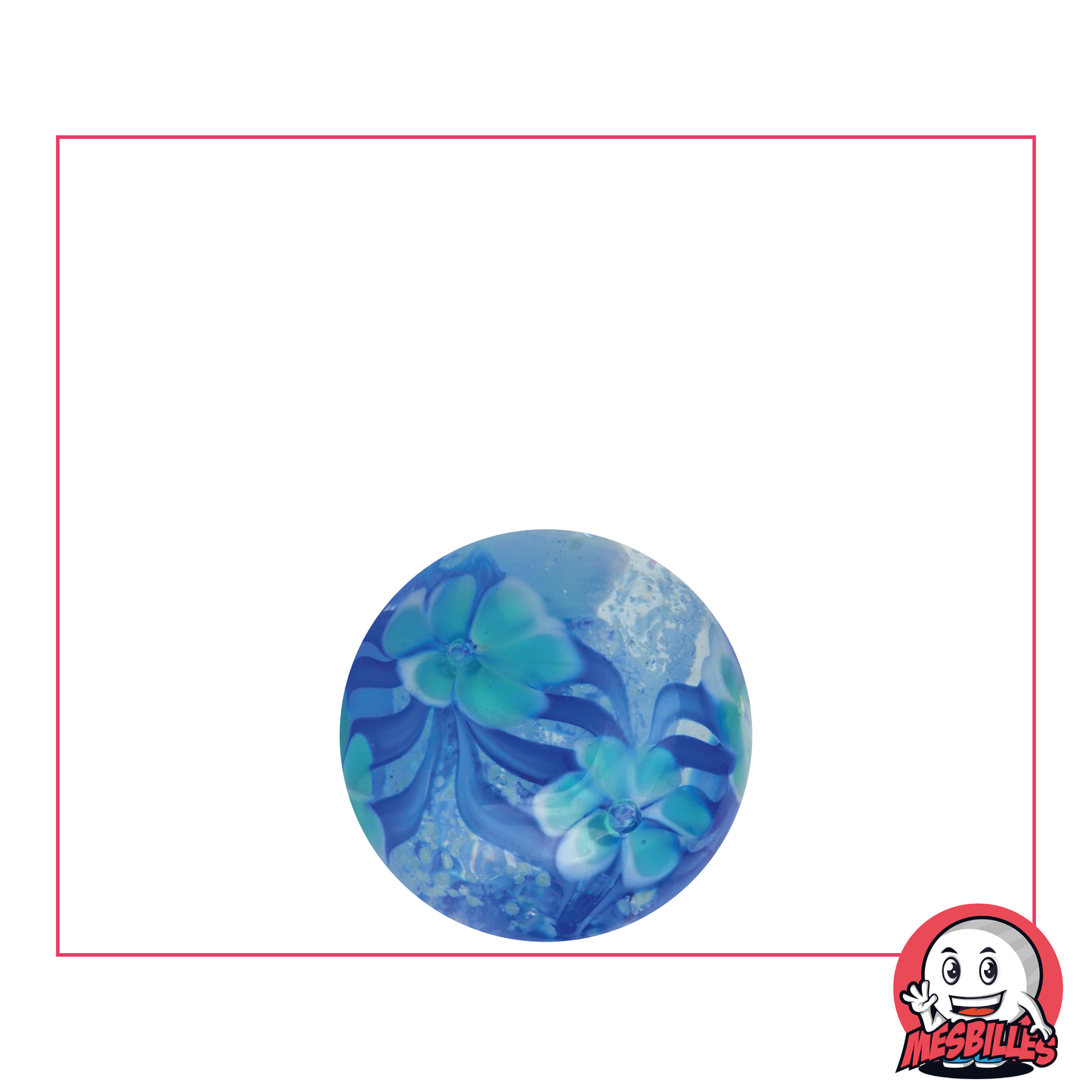 1 Bille Art Jardin Fleuri Phosphorescent 16 mm