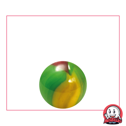 Murmeln Dschungel 16 mm Grün Gelb Braun - MeineMurmeln