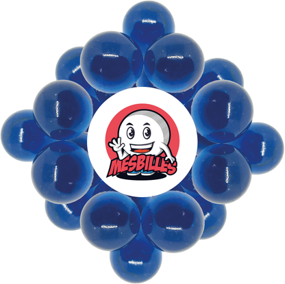 1 Murmel Lupe Blau 16 mm