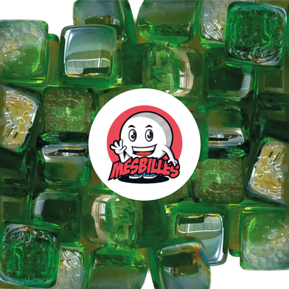 1 Murmeln Quadrat Grün