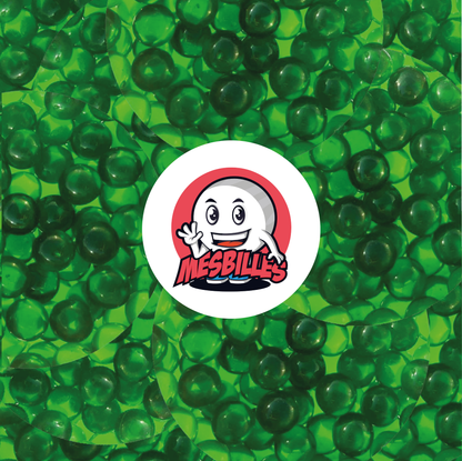 1 Bille Loupe Vert-Foncé 08 mm