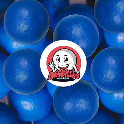 Billes en terre bleues 16 mm ; fabrication artisanale française avec texture mate et charme traditionnel