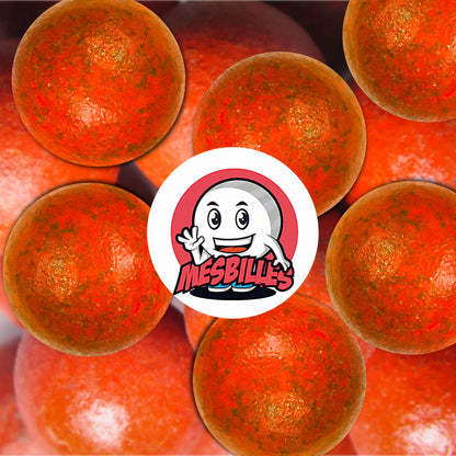 Billes en terre rouges 16 mm ; fabrication artisanale française avec teinte naturelle et finition authentique