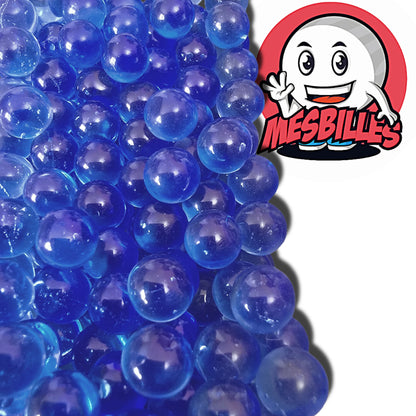 1 Murmeln Licht Blau 10 mm