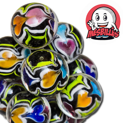 1 Murmel Art Krone Liebe 22mm