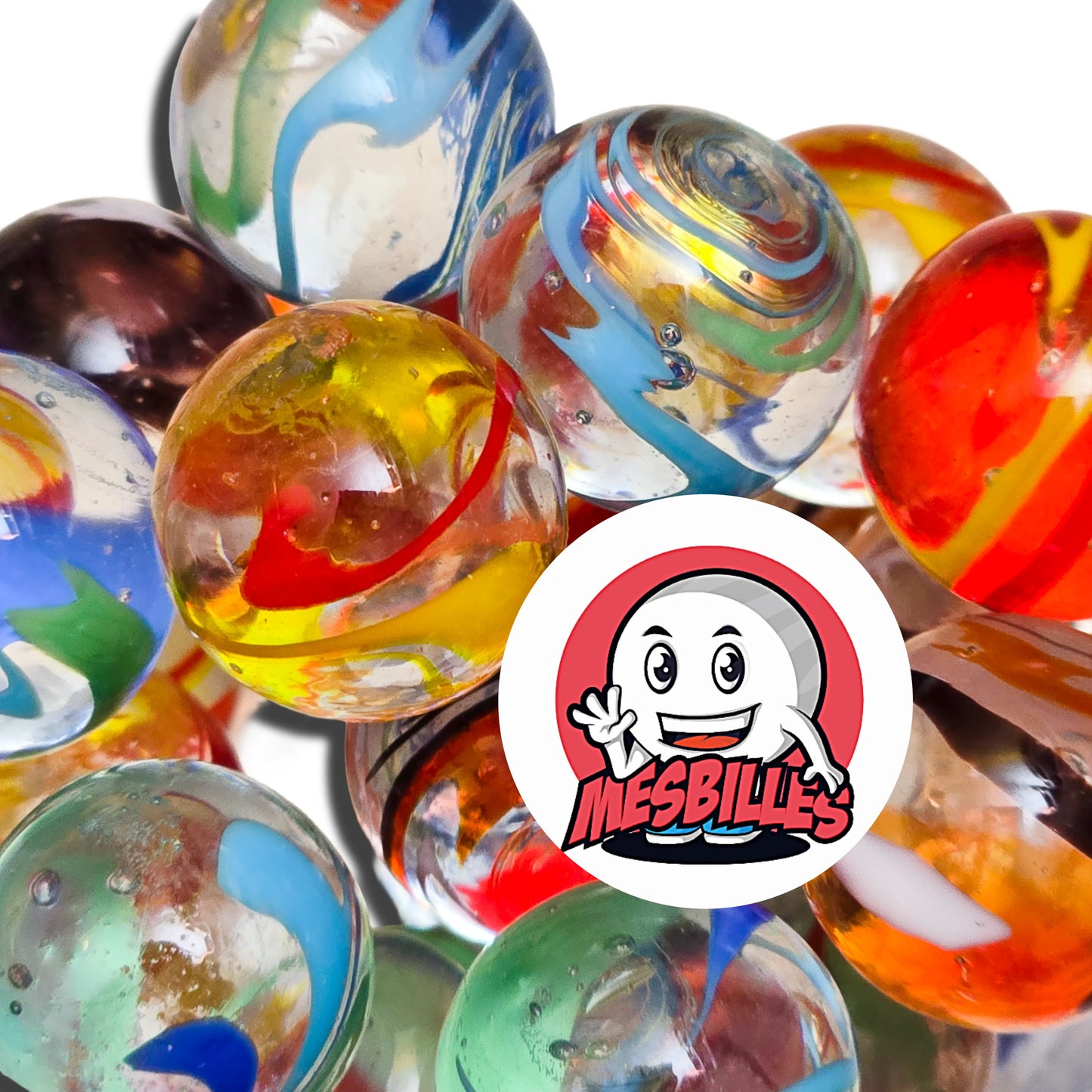 1 Bille Art Flash Noir 25 mm