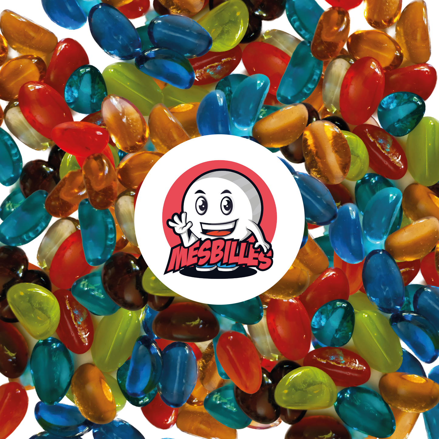 Diese perlmuttfarbene Murmel aus transluzentem Glas fängt die Schönheit des Ozeans ein, misst 25 x 15 mm und ist die ideale Wahl für alle Liebhaber von Kunst und Dekoration.