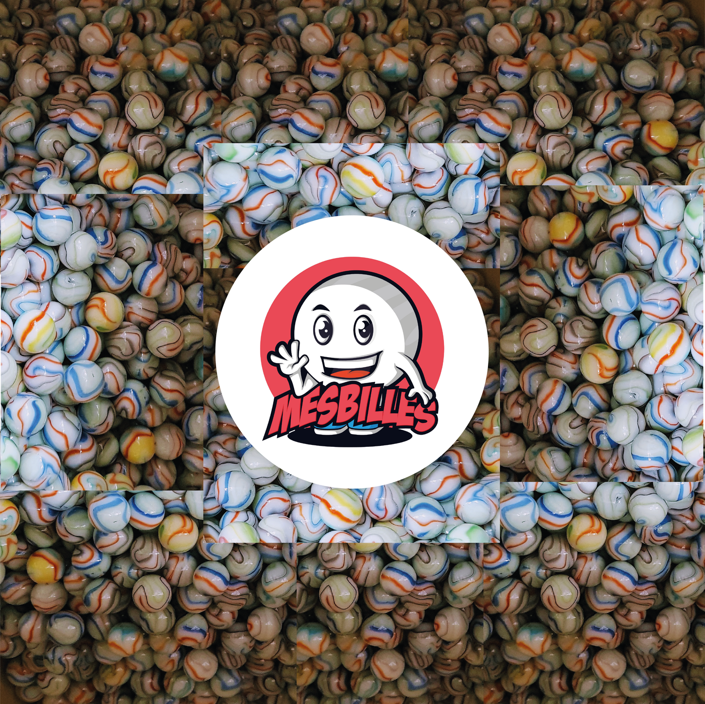 1 Murmel Multi-Chiffonnade 16 mm