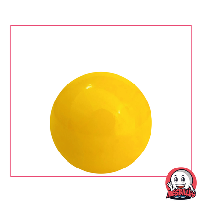 1 Bille Jaune Perle 25 mm