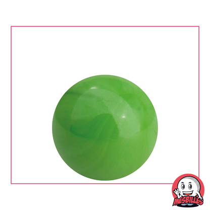 1 Bille Perle Vert 25 mm