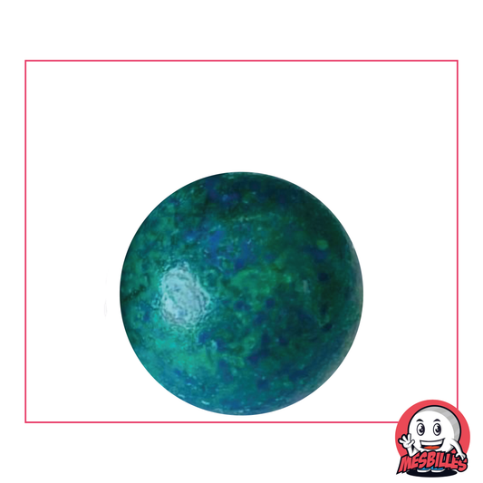 1 Bille Planète Bleu 25 mm