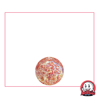 1 Murmeln Nugget Rot 12 mm