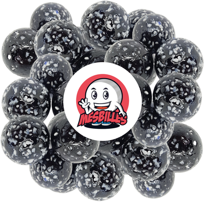 1 Nugget-Murmel Schwarz 25 mm