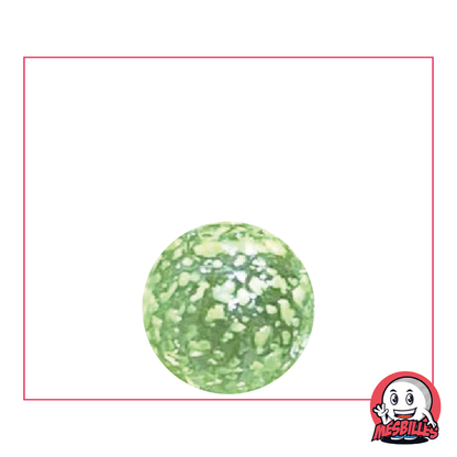 1 Murmeln Nugget Grün 16 mm