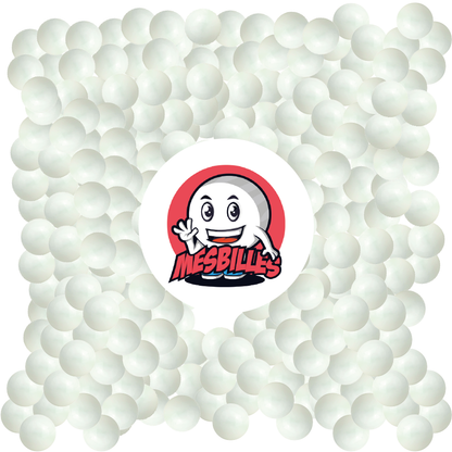 1 Murmeln Perle Weiß 10 mm