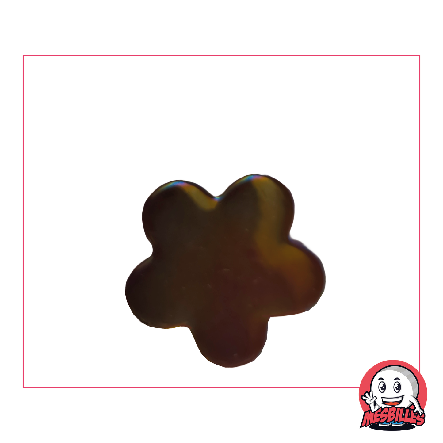 1 Murmeln Ocker glänzend